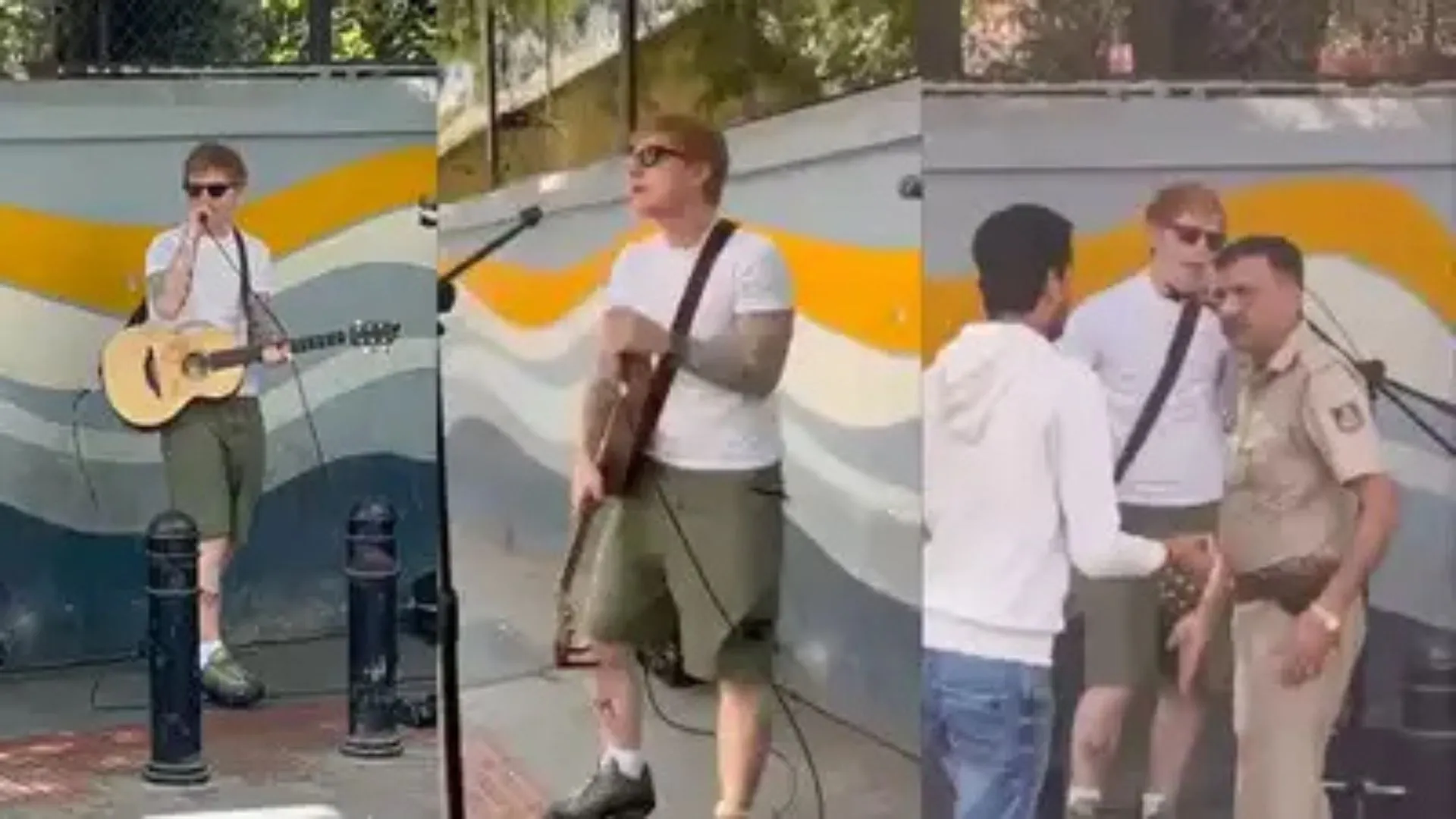 Ed Sheeran’s Surprise Bengaluru Performance Interrupted by Police: Watch the Video