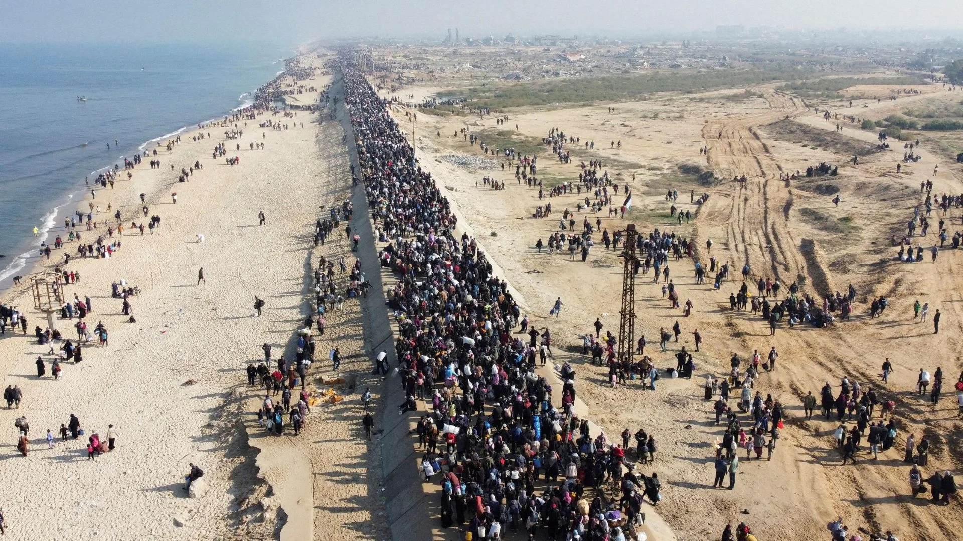 Palestinians Reject Trump’s ‘Riviera’ Plan As Gaza Residents Vow To Rebuild Seafront Businesses