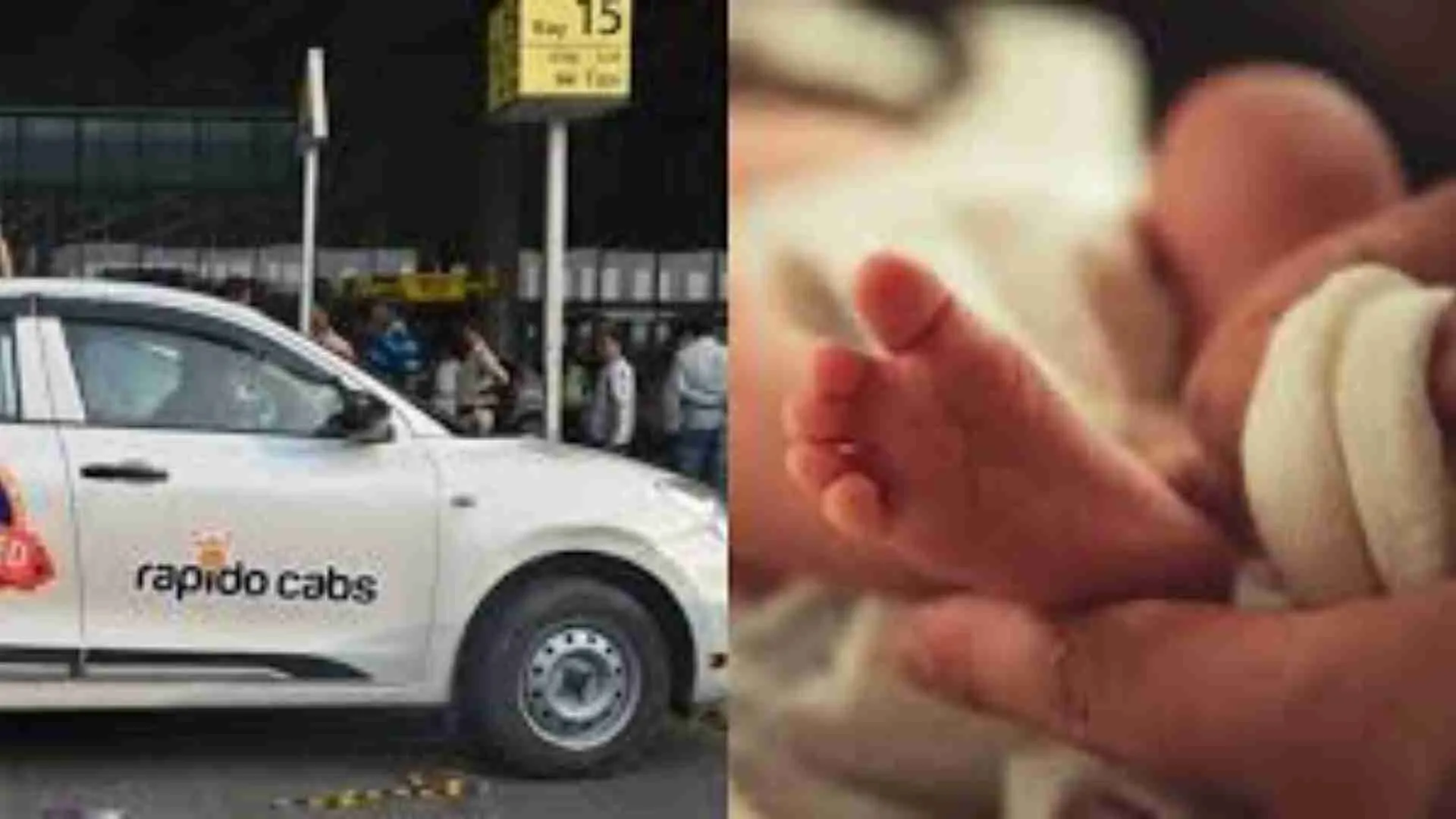 Gurugram Cab Ride Turns Into Delivery Room: Rapido Driver Helps Woman Give Birth Midway!