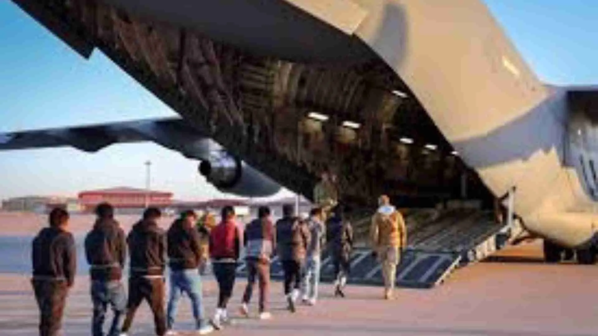 Illegal Migrants Board C-17: US Sends Deportation Flight To India In Bold Crackdown