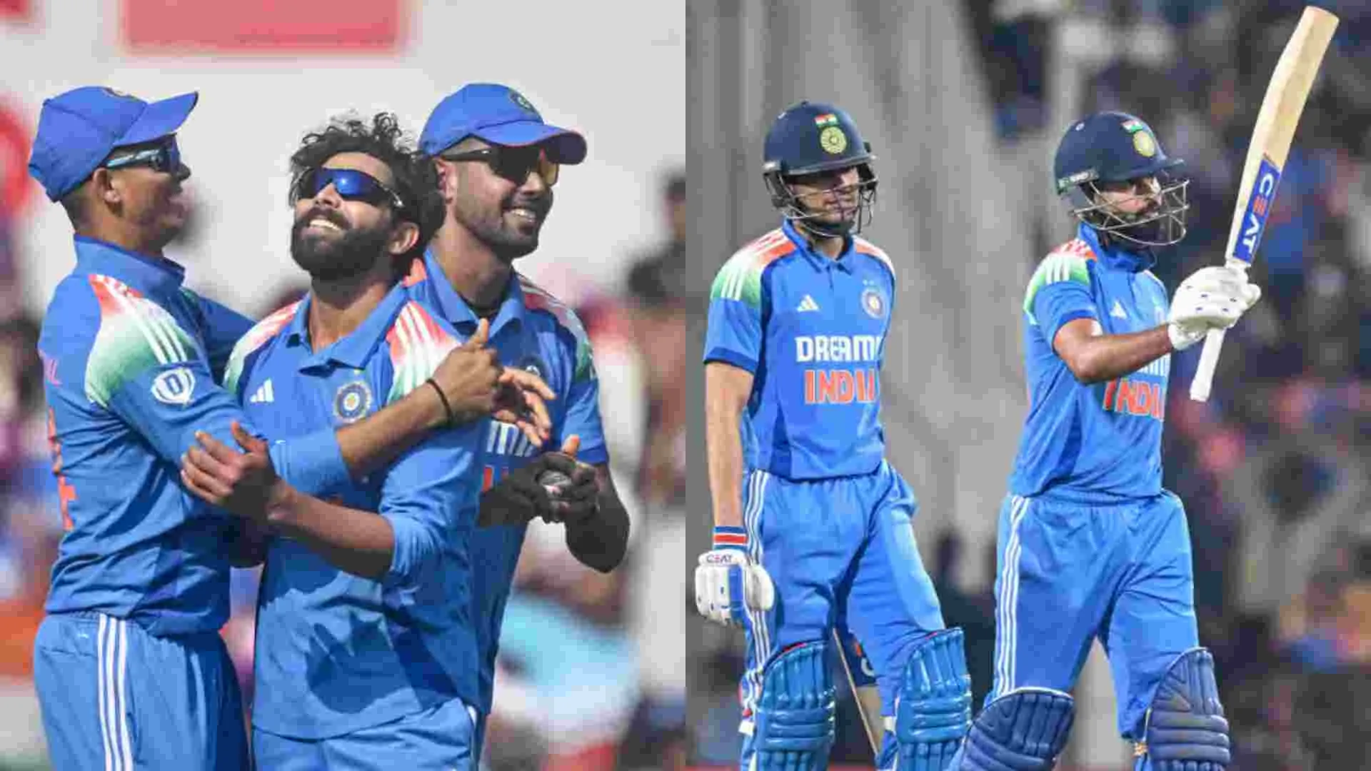 India Edges Past England in First ODI with Strong Batting Performance
