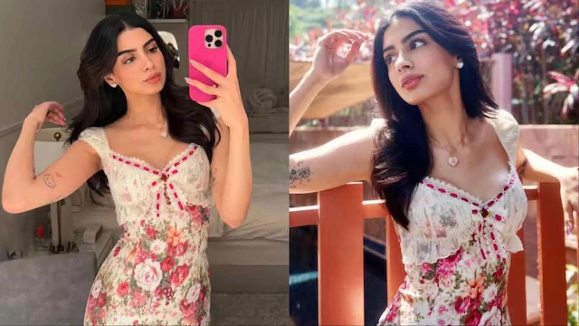 Khushi Kapoor’s Rs 4,000 Lace Dress Is the Ultimate Romantic Look for Valentine’s Day