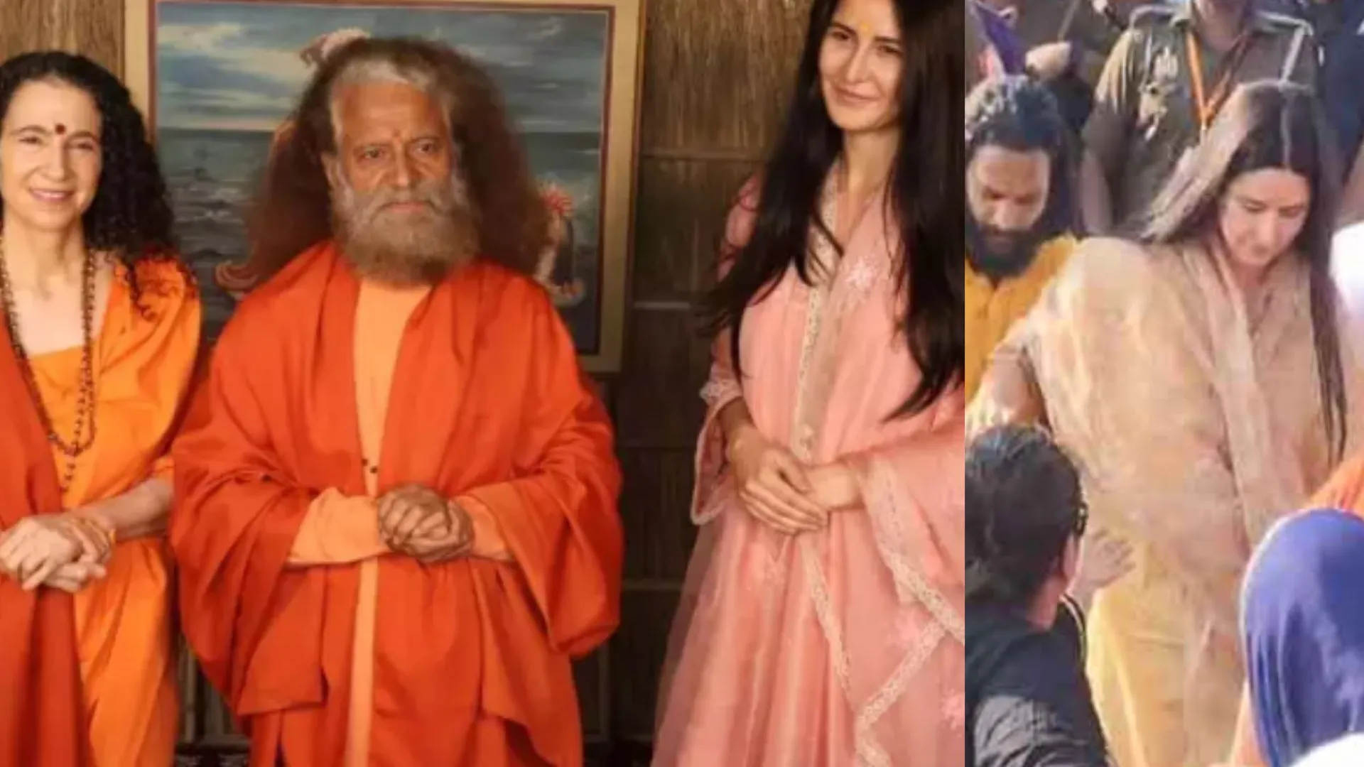 Katrina Kaif Takes Holy Dip in Triveni Sangam in Maha Kumbh 2025| WATCH