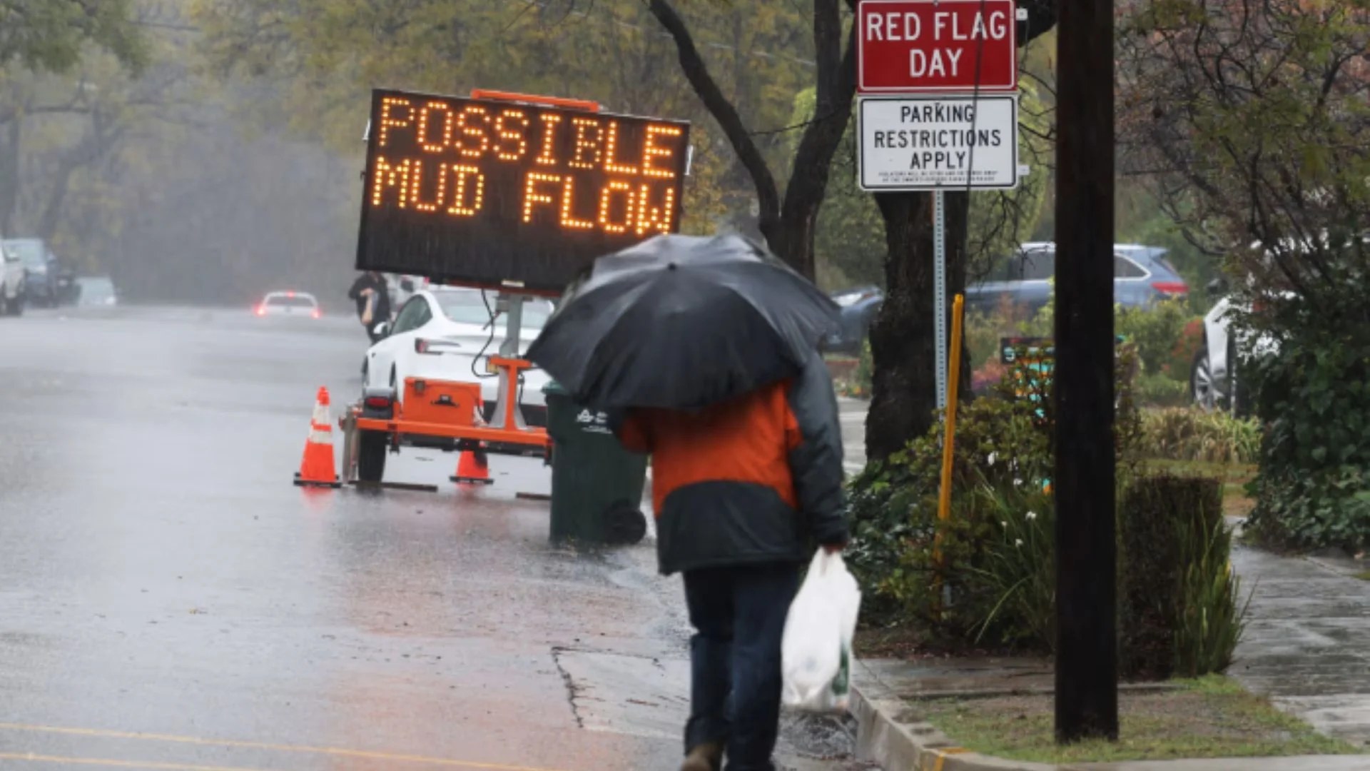 Severe Storms Trigger Flooding And Mudslides In Los Angeles, Prompting Evacuations | Watch