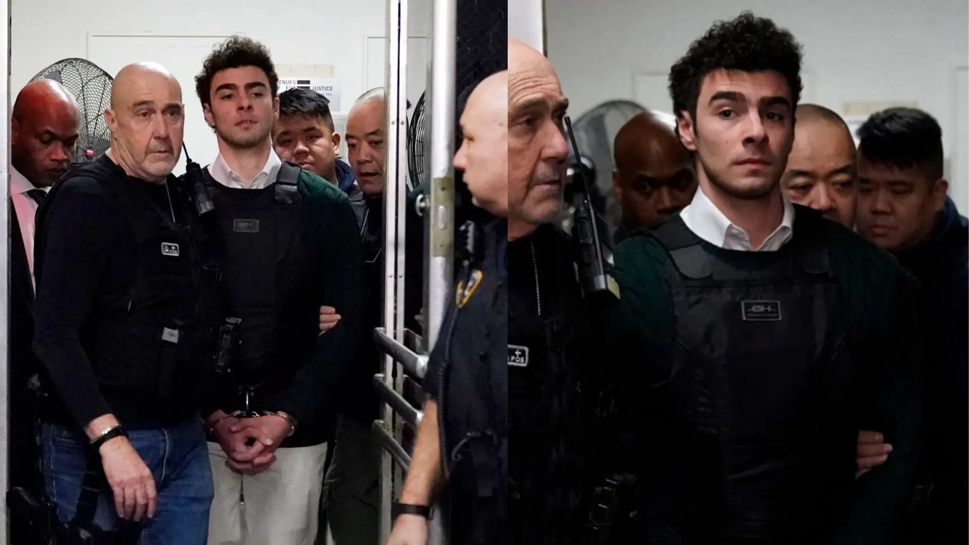Luigi Mangione Arrives at Manhattan Court in Bulletproof Vest | Watch