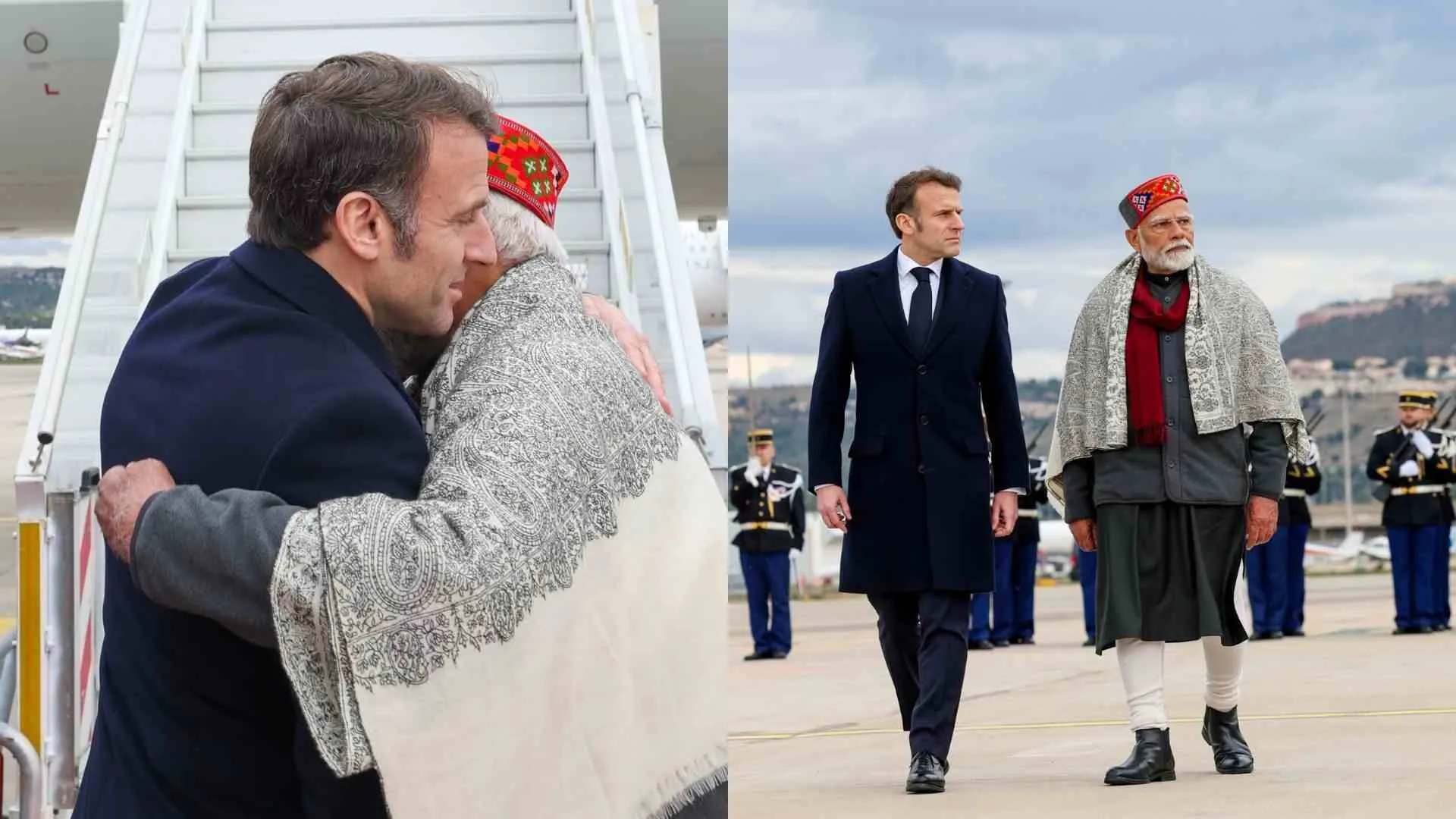 Macron Bids Farewell to PM Modi After France Visit | WATCH