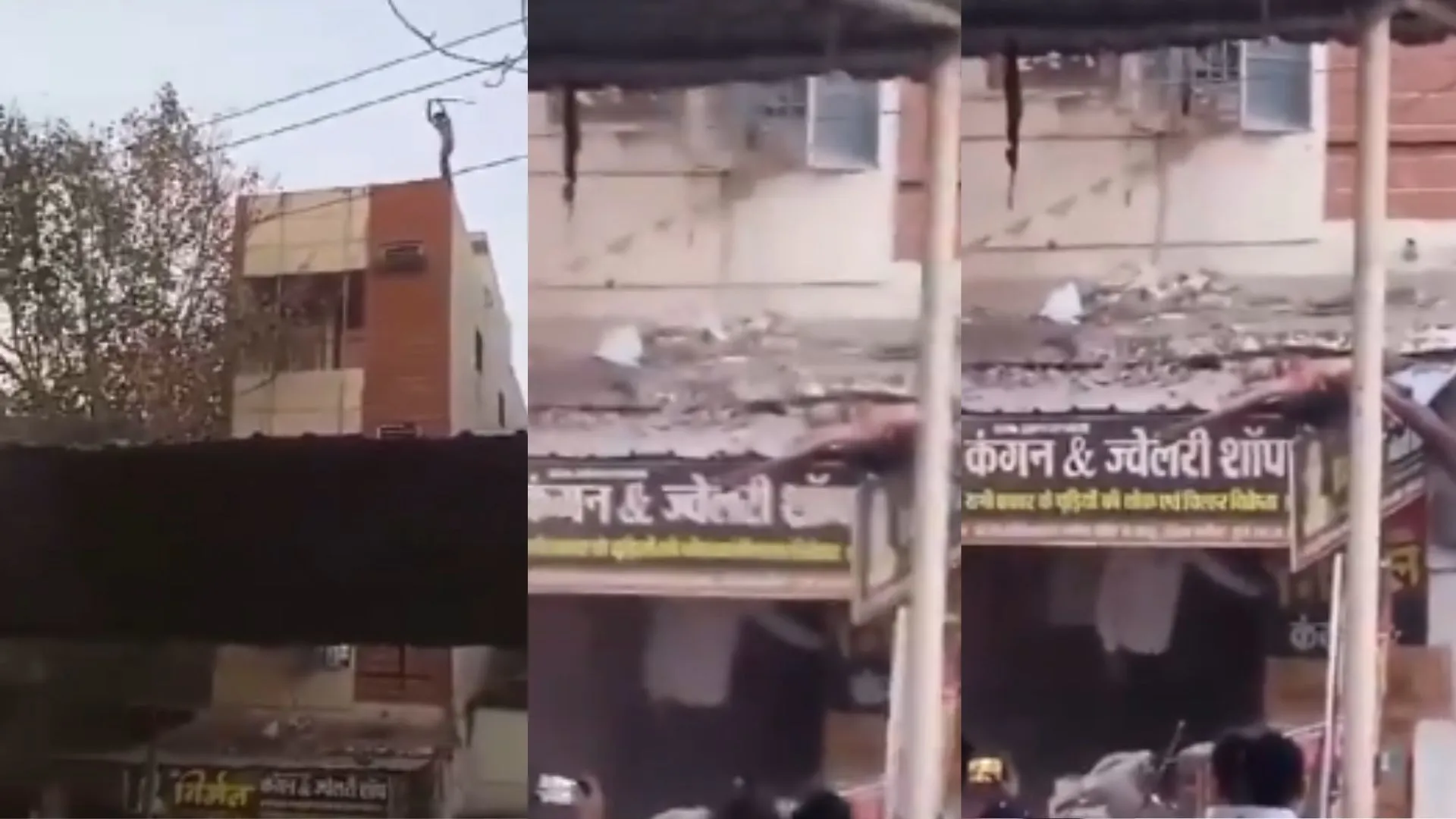 Man Survives Electrocution and Fall, Then Attacks Police| WATCH