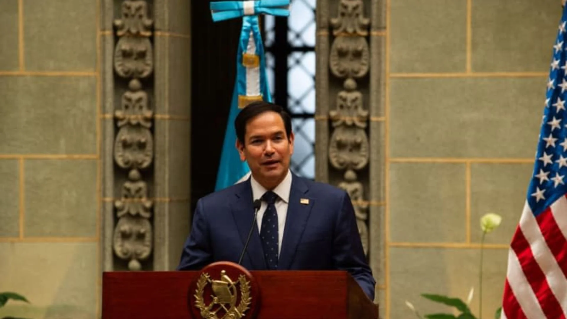 Marco Rubio Gaza Uninhabitable Palestinians Need Temporary Relocation Under Trump Plan