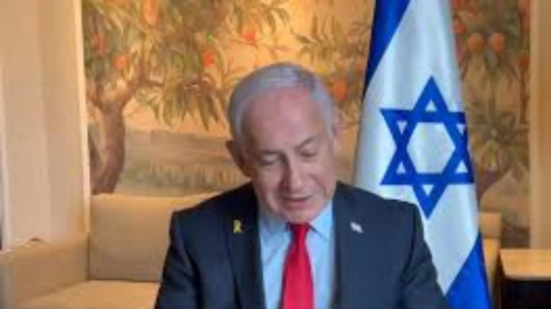 Netanyahu Pledges to ‘Eliminate’ Hamas, Calls Them ‘Monsters’