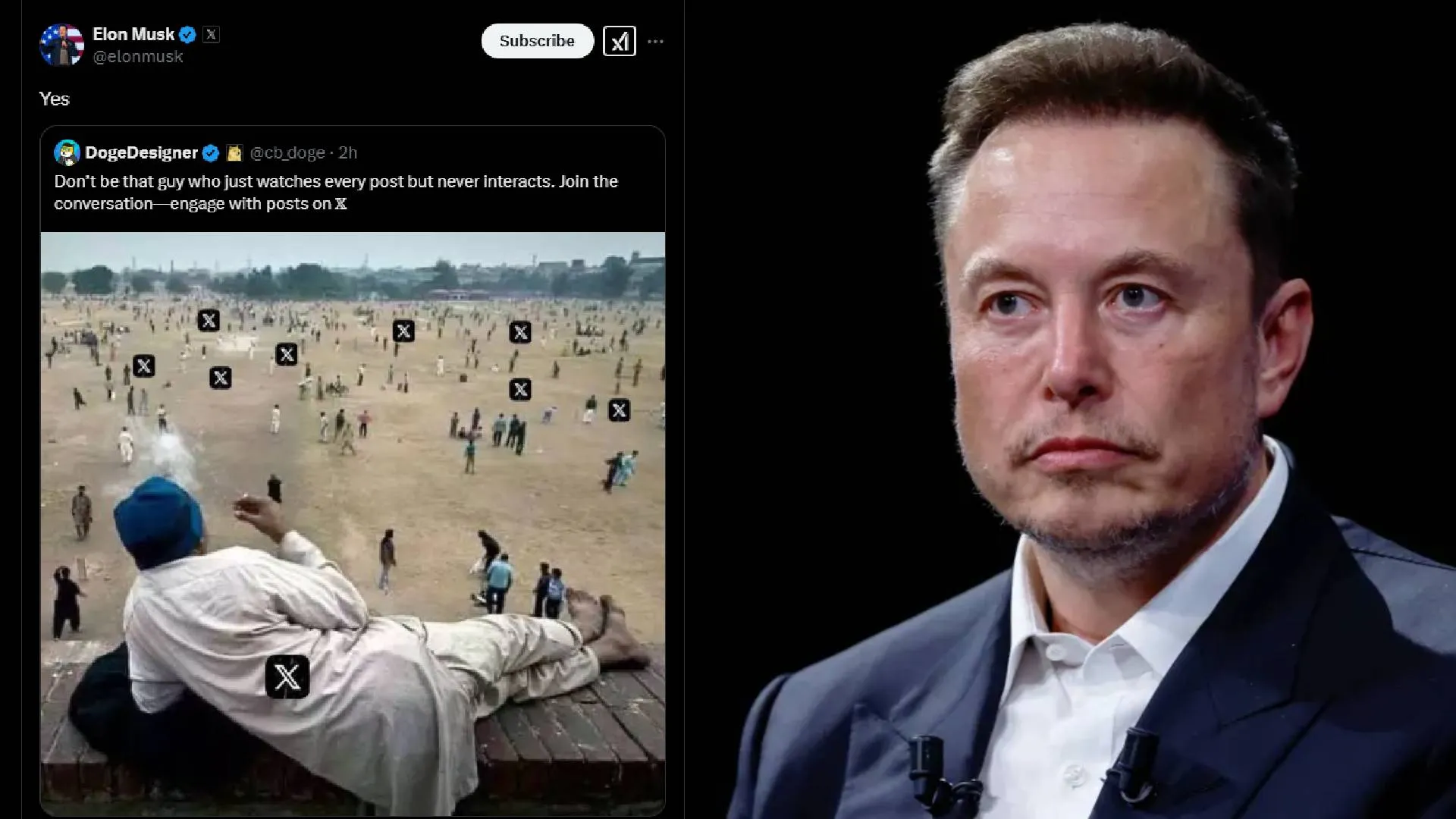 Elon Musk Shares ‘Twitter Request’ with Hilarious Indian Meme