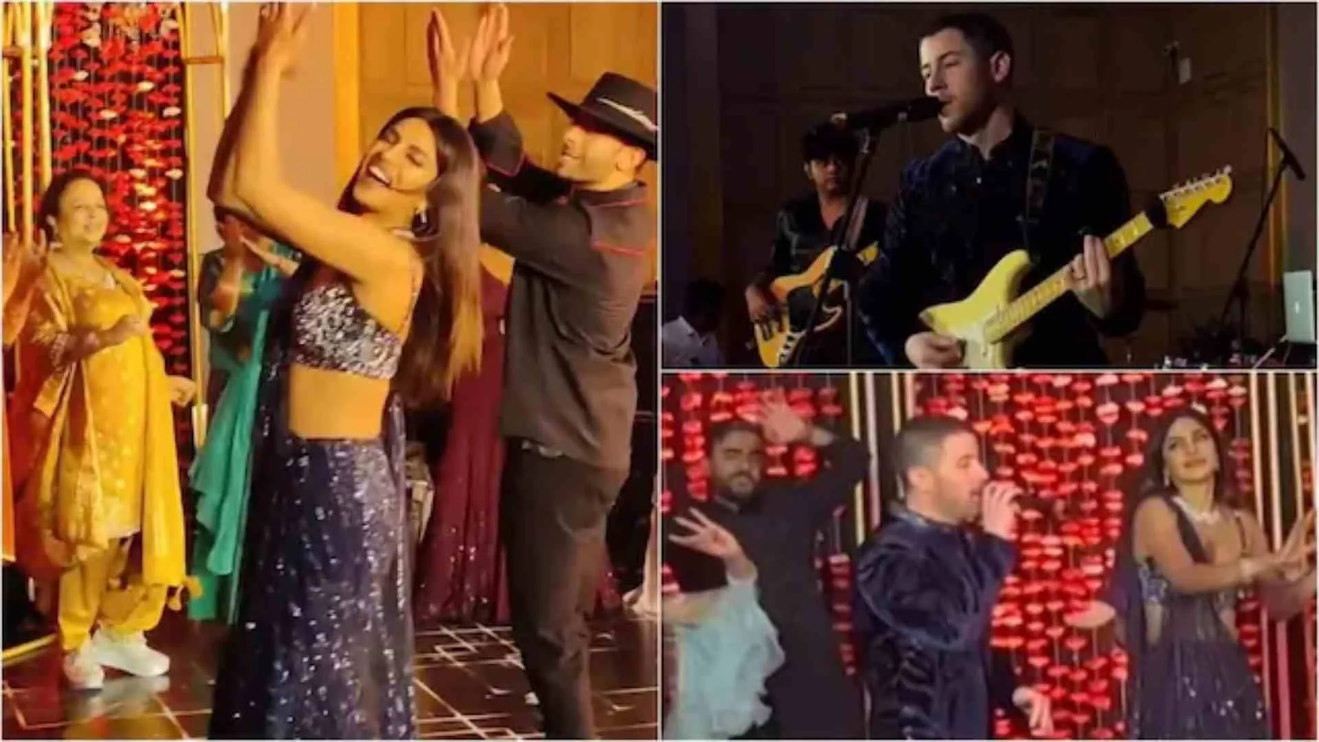 Nick Jonas Sings ‘Maan Meri Jaan’ at Siddharth Chopra’s Sangeet | WATCH