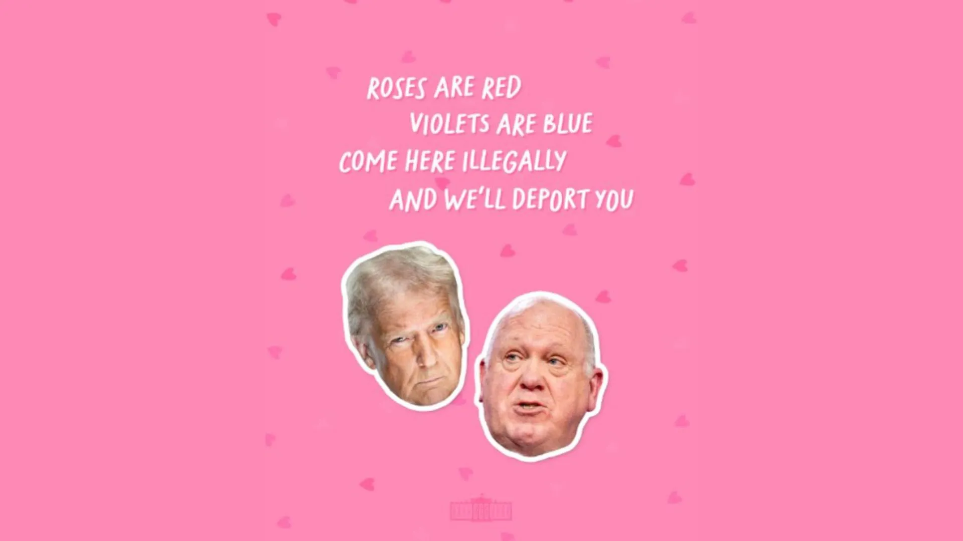 ‘Roses are red, violets are blue:’ White House Faces Backlash Over Valentine’s Day Post
