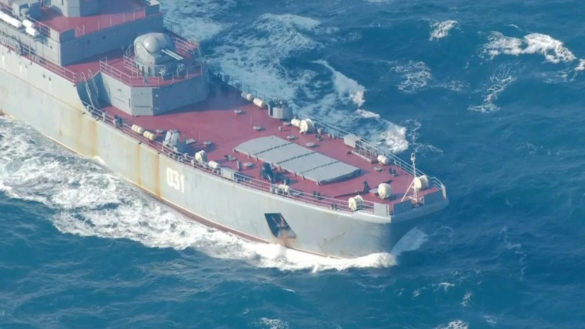 UK Tracks Russian Ships Exiting Syria Loaded With Ammunition And Weapons