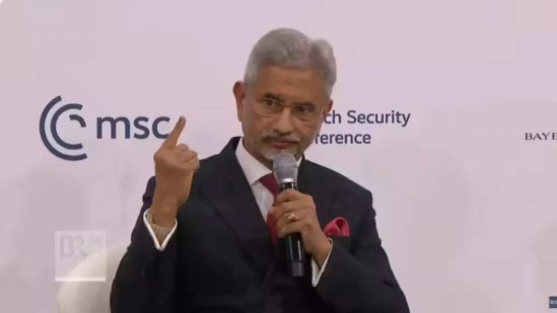 Jaishankar Shows Inked Finger After US Senator’s ‘Democracy’ Remark