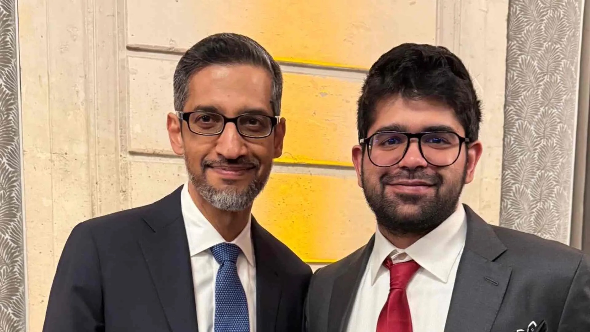 Chennai’s Sundar Pichai and Aravind Srinivas Meet in Paris