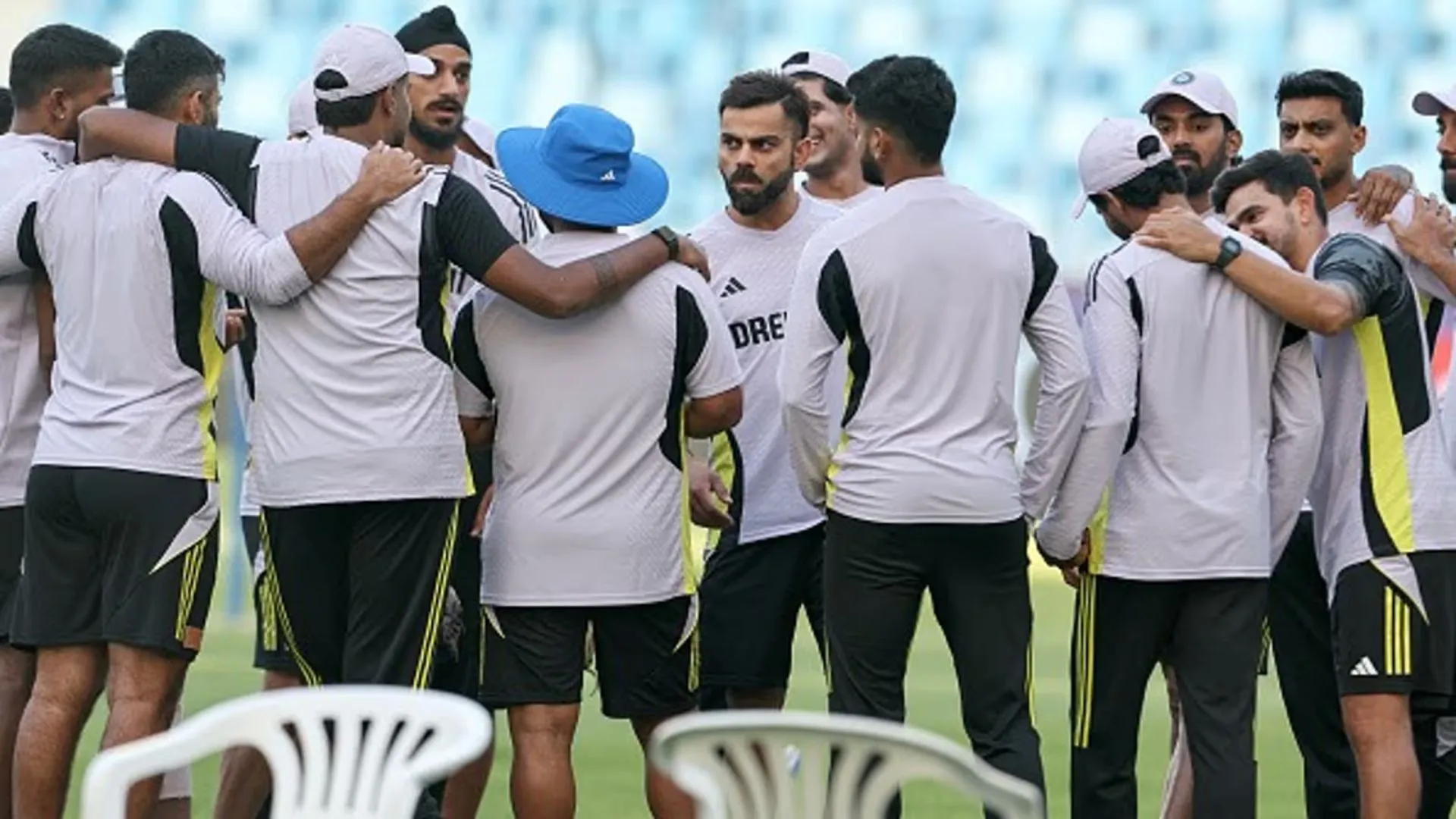 ICC Championship Trophy 2025: Team India Gears Up for New Zealand Clash with Intense Practice Session in Dubai | Watch