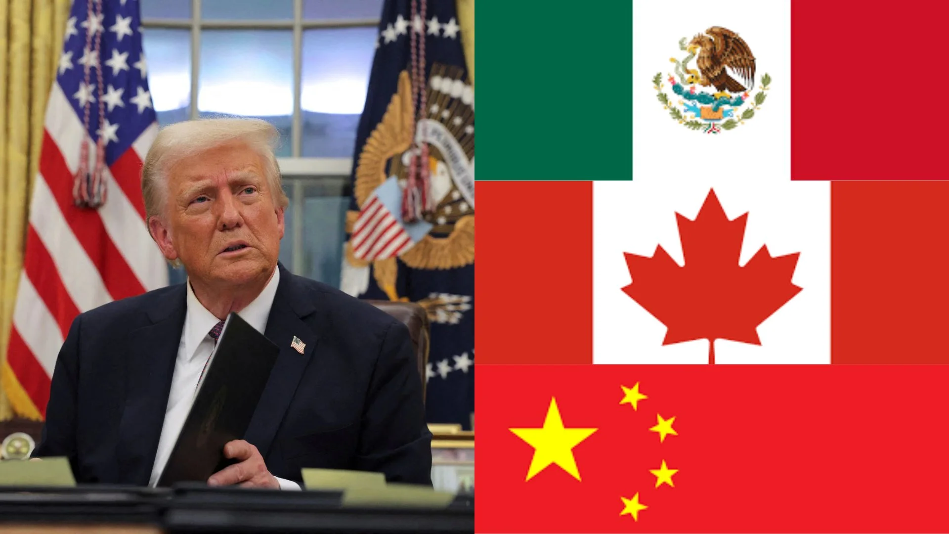 Trump Enforces 25% Tariffs On Mexico, Canada, Increases China Duties Starting March 4