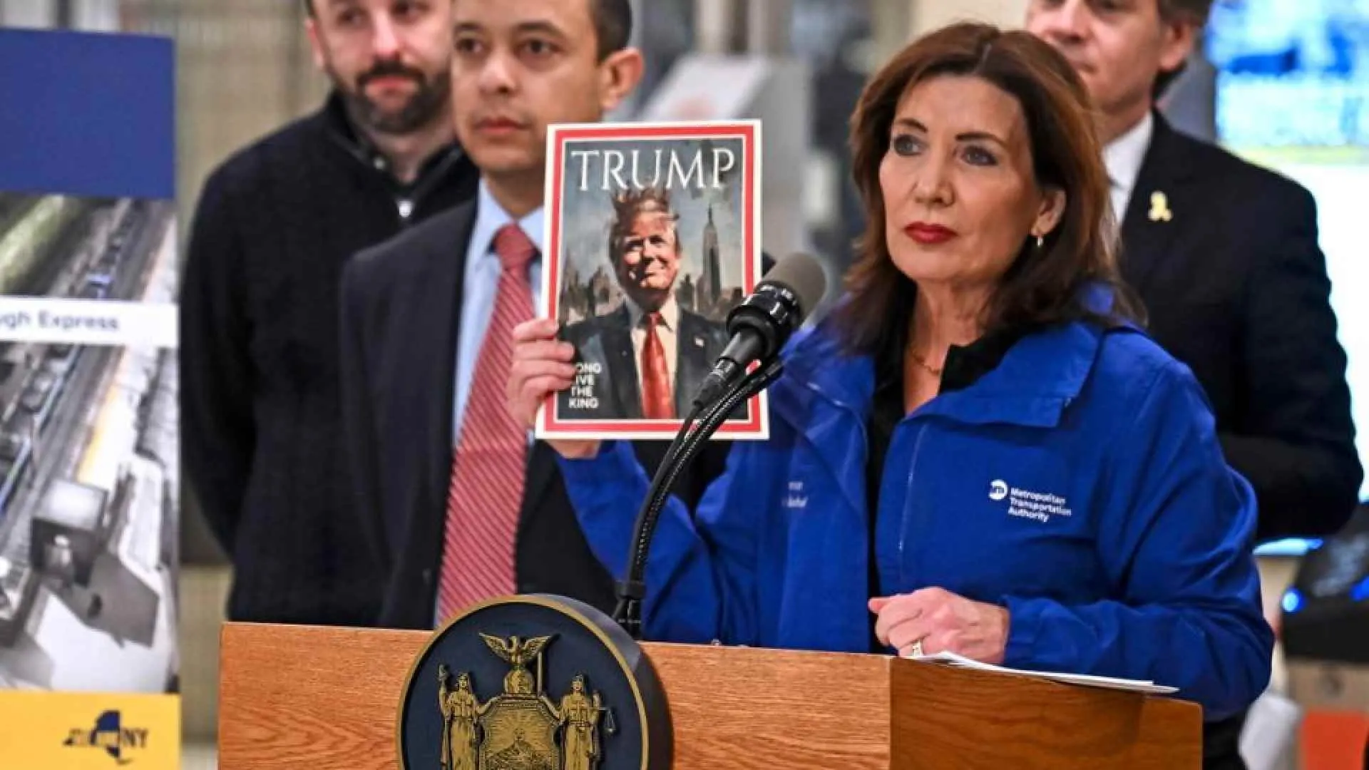 Trump Declares Himself “King” Amid Clash with New York Governor Over Toll Plan