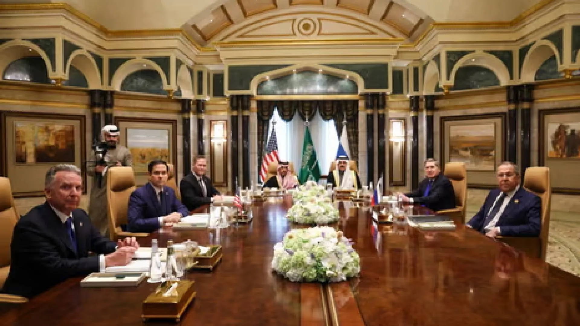 US-Russia Peace Talks Begin in Saudi Arabia Without Ukraine | Watch