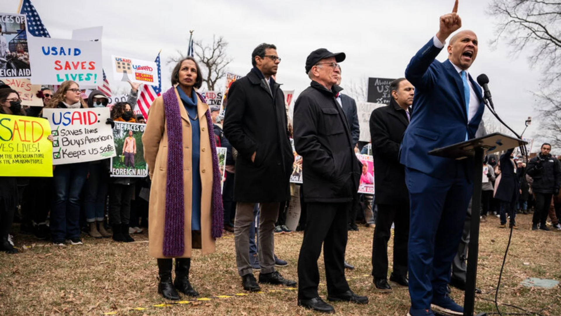 Democrats Push Bill To Save USAID As Trump Pushes To Shut Down Aid Agency