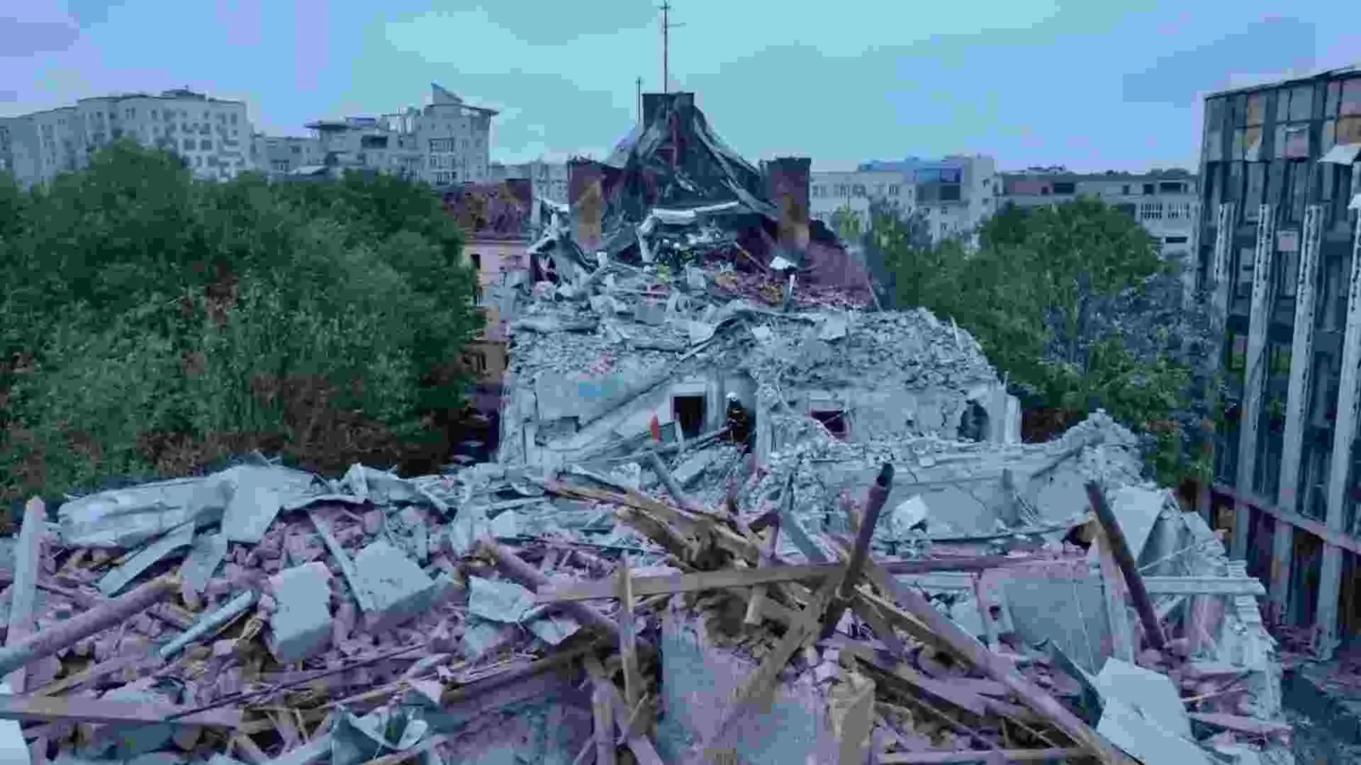 Ukraine Blames Russia for Deadly Missile Strike on Boarding School