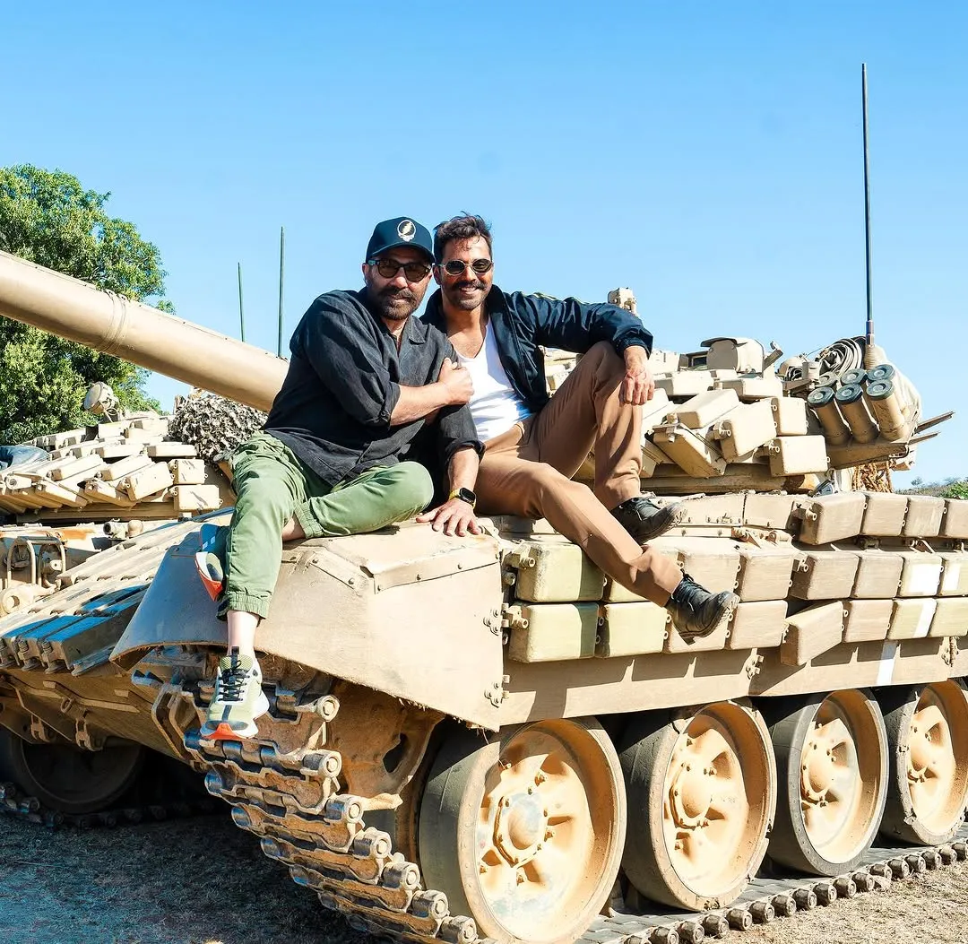 Varun Dhawan Drops a Sneak Peek from the Border 2 Sets with Sunny Deol