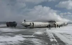 Delta Plane Flips on Landing in Toronto, 15 Injured