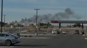 Small Plane Crashes at Marana Regional Airport, Arizona