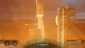 SpaceX Falcon 9 Lands Near The Bahamas After Starlink Launch