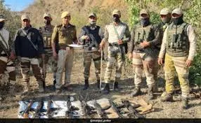 Manipur Police Bust KCP Hideout, Recover Looted Arms