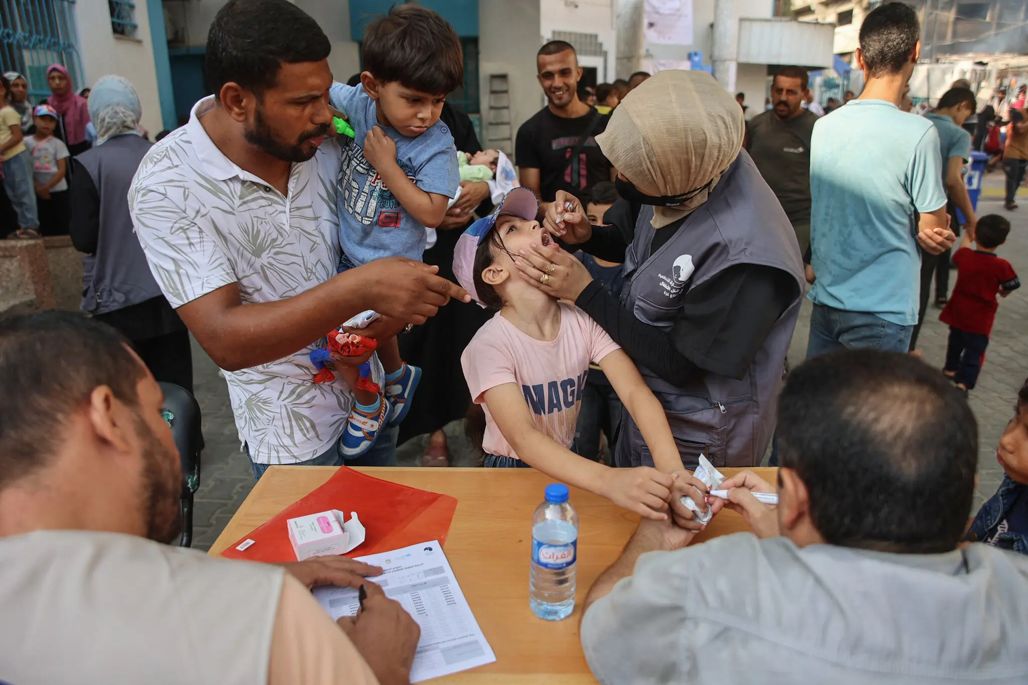 600,000 Children Vaccinated in Gaza’s Life-Saving Polio Drive: WHO