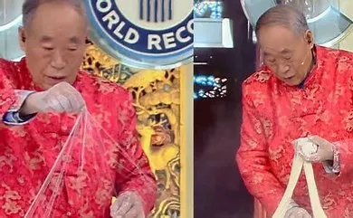 Chinese Chef Sets Record for World’s Thinnest Noodles | WATCH