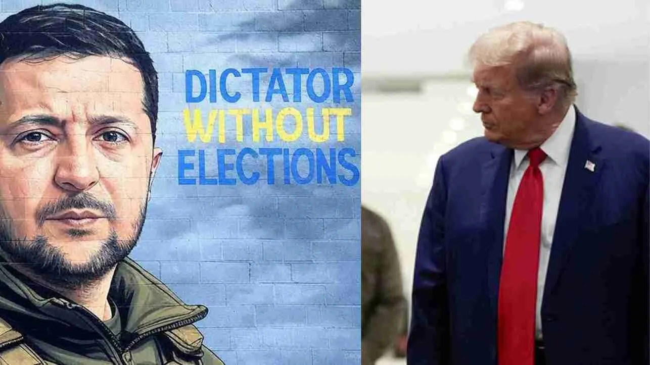 ‘Dictator Without Elections!’: Trump Slams Zelensky, Says He’s The Reason For The War!