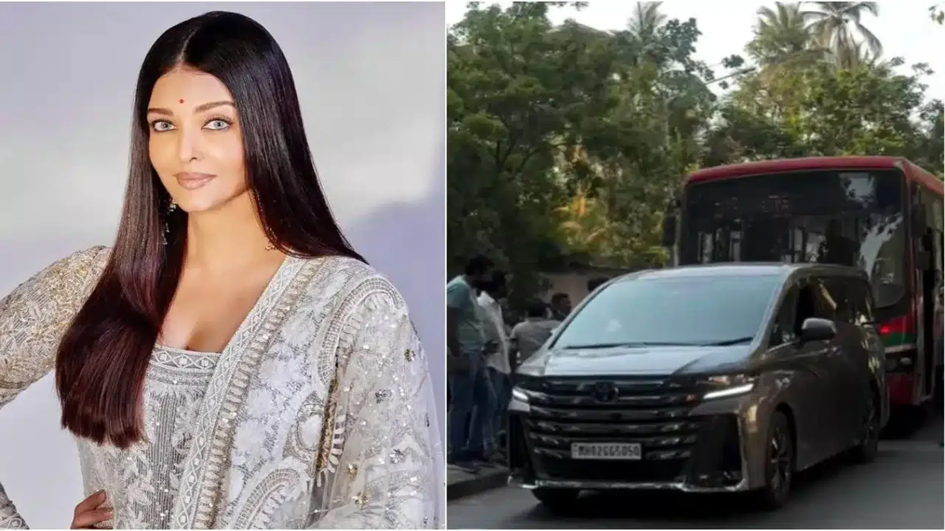 Aishwarya Rai Bachchan’s Road Accident Caught on Video | Watch