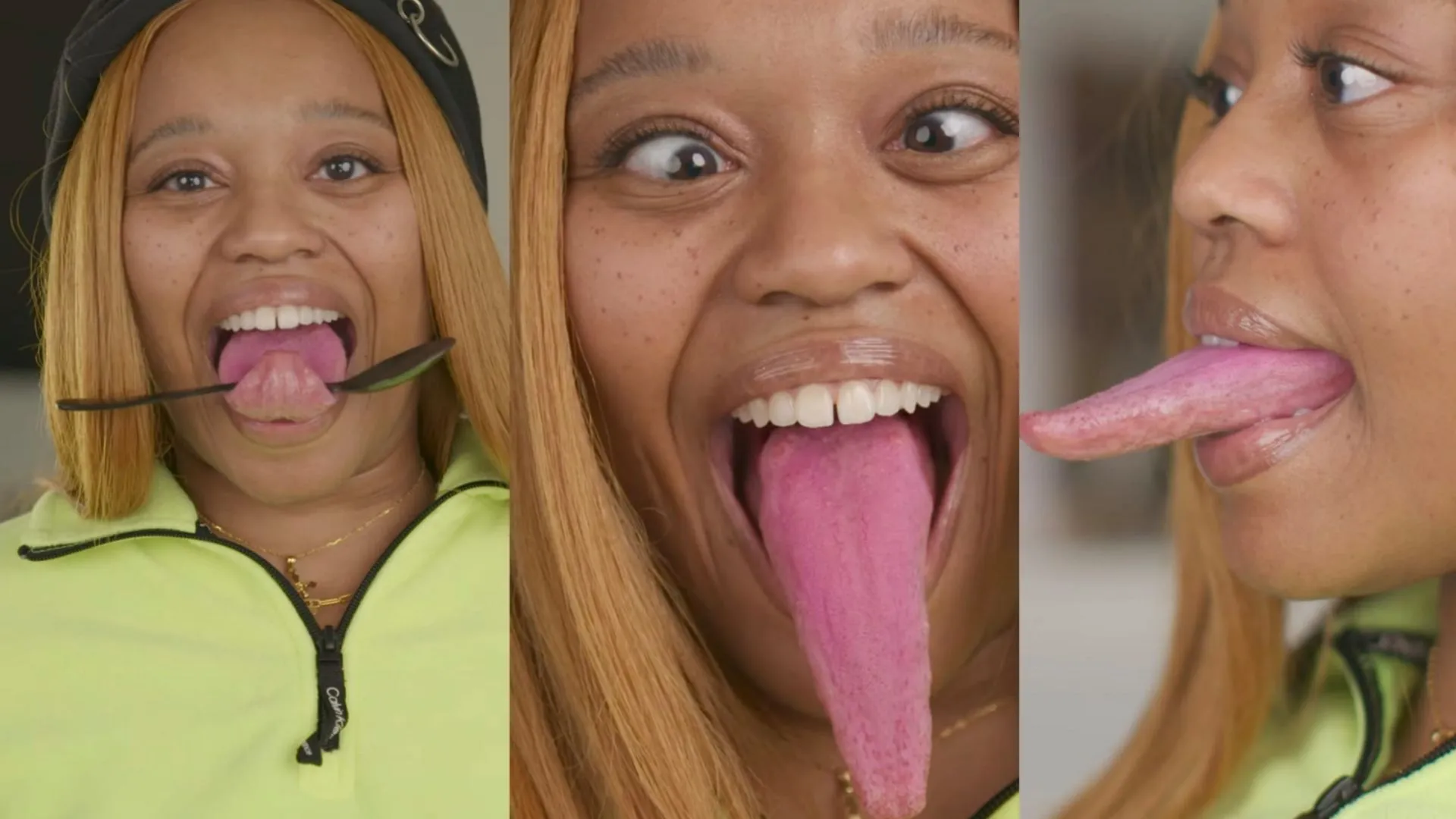 California Woman Breaks Guinness Record with 9.75 cm Tongue | WATCH