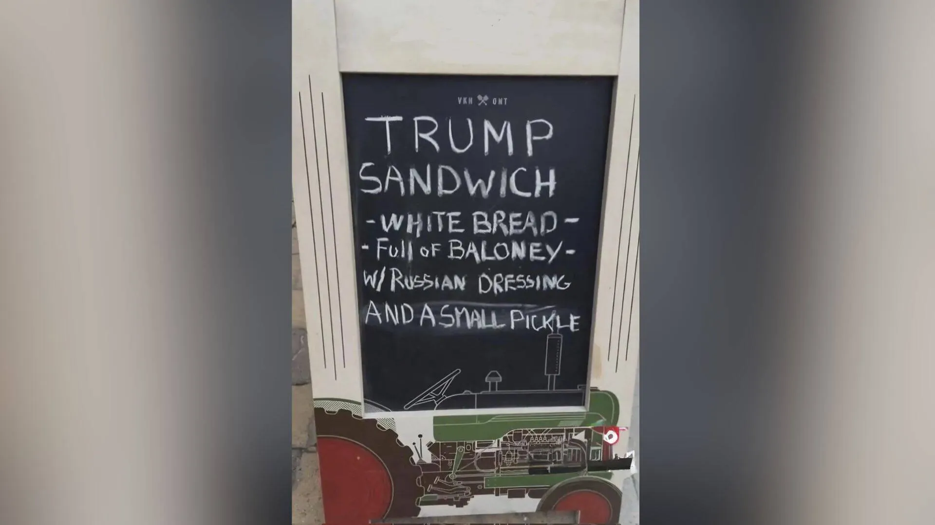 Canadian Café Serves ‘Trump Sandwich’ with Russian Dressing and a Pickle