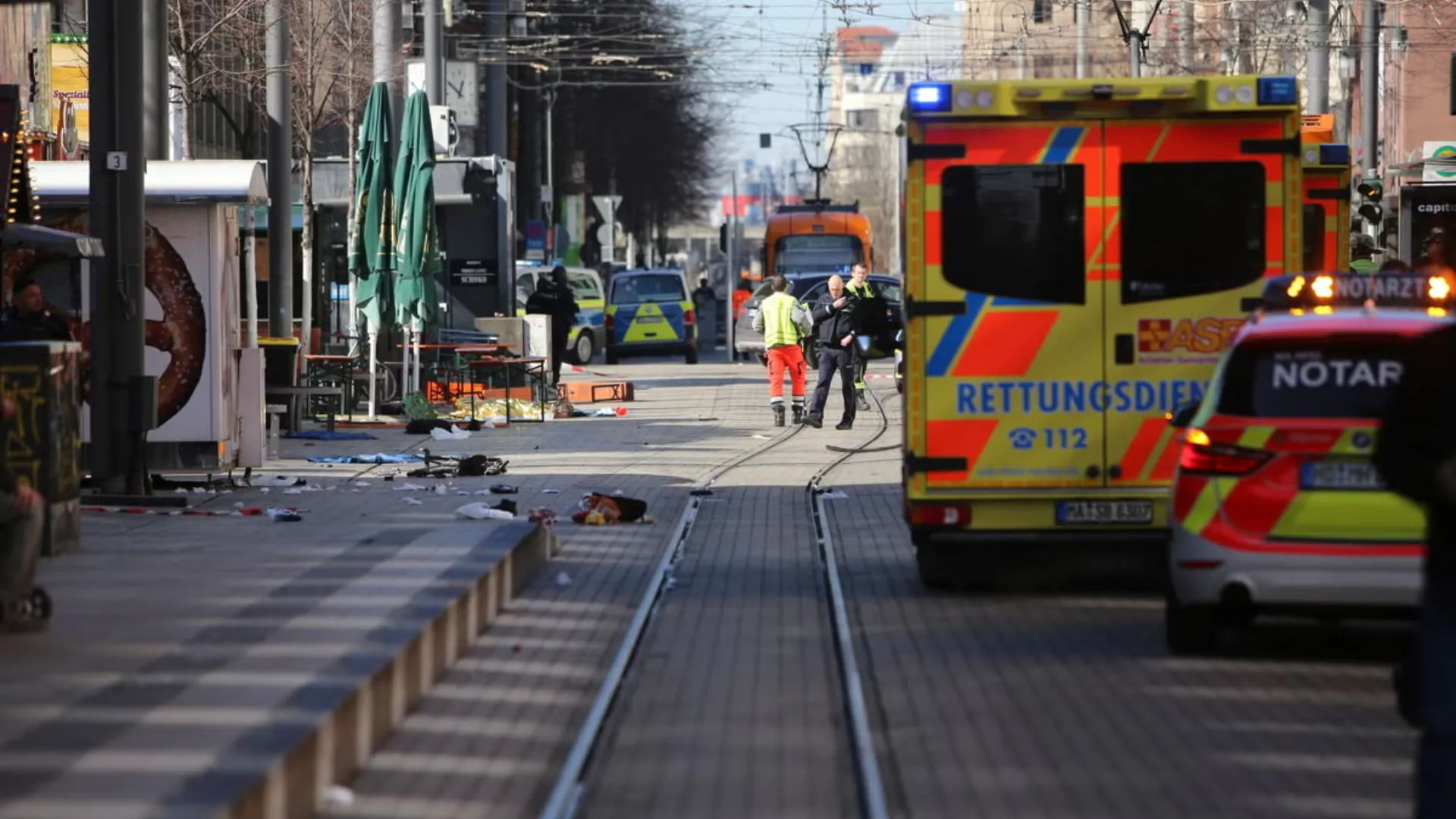 Car Rams Into Crowd in Mannheim, Germany; One Dead, Several Injured