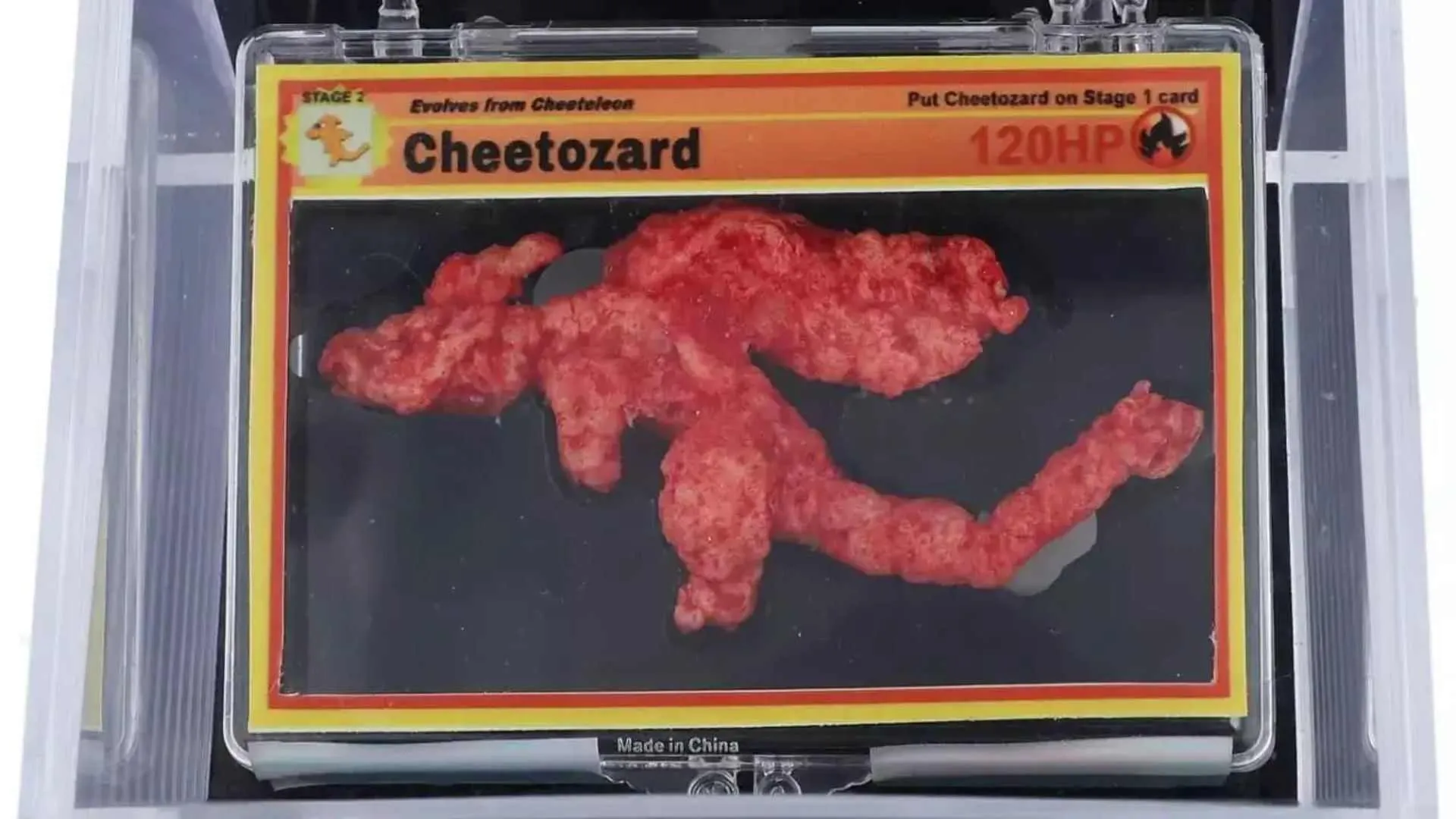 Charizard-Shaped Cheeto Fetches Rs. 77 Lakh at Auction