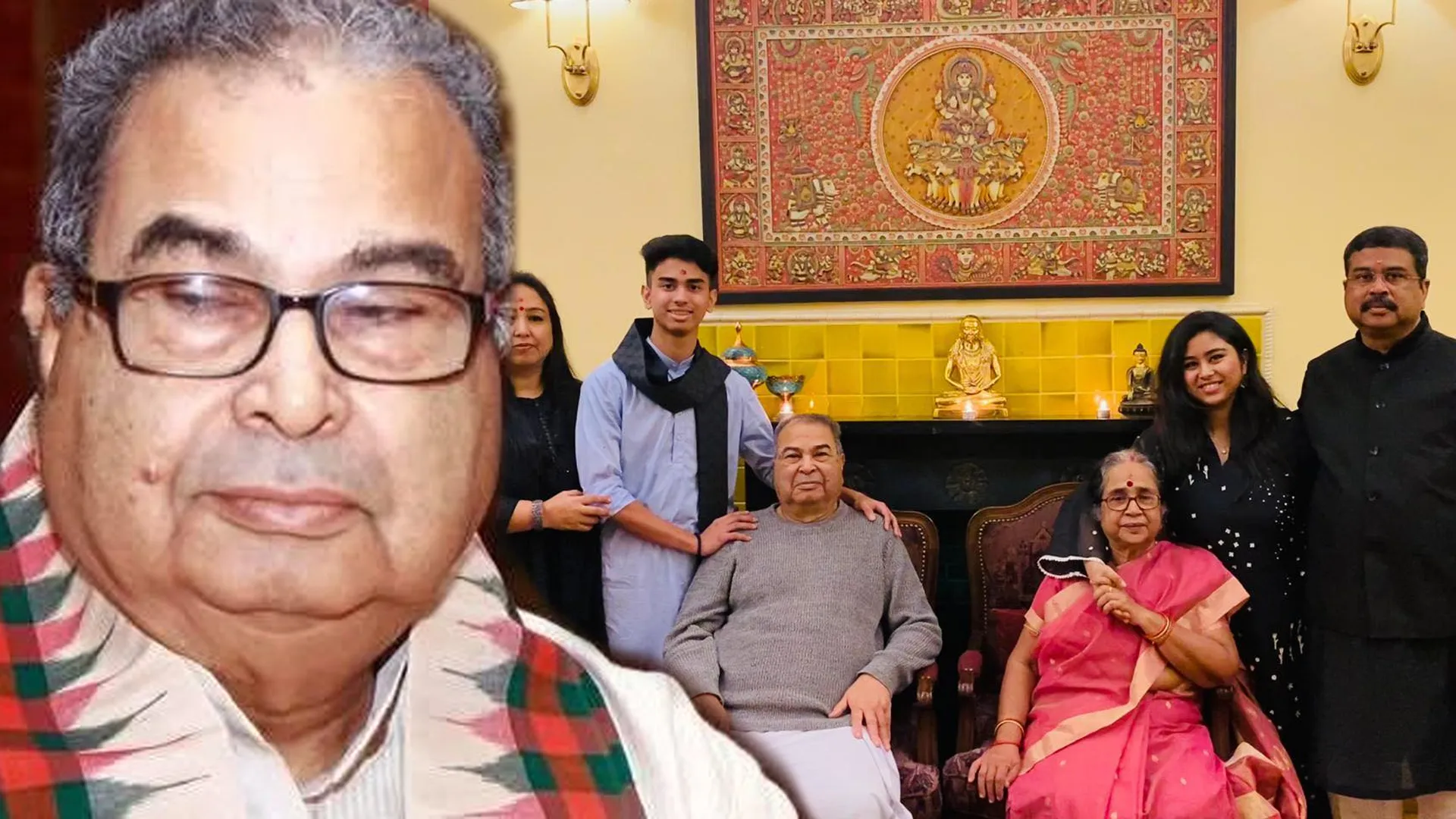 Debendra Pradhan, BJP Stalwart and Father of Dharmendra Pradhan, Dies at 84