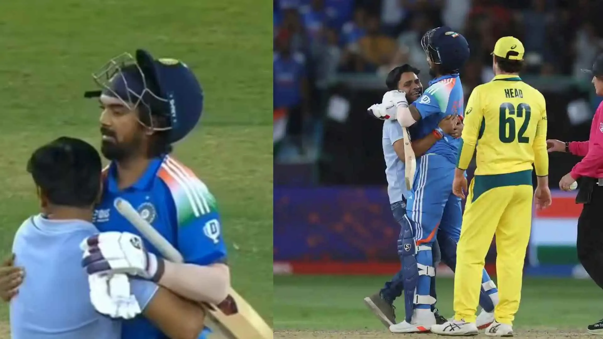 Fan Breaches Security to Hug KL Rahul After Match-Winning Six | Watch