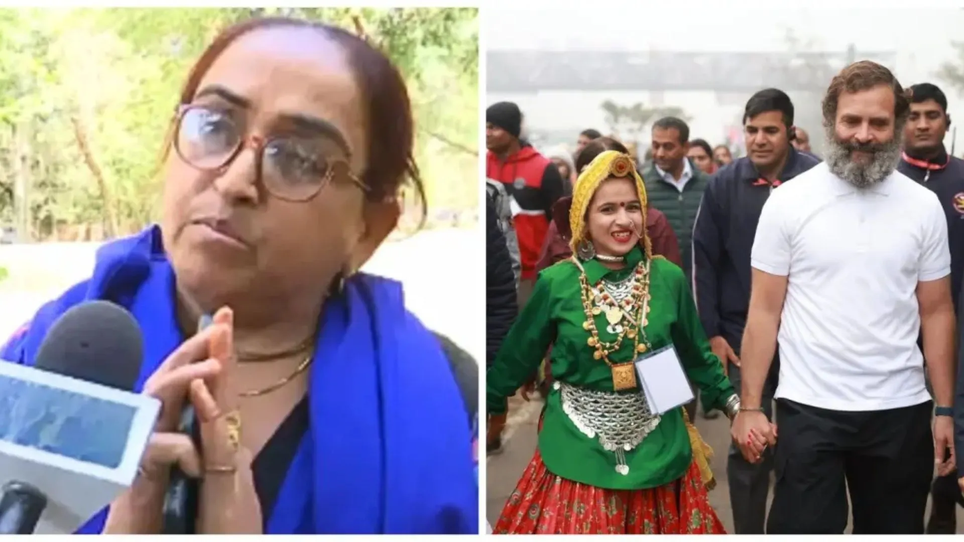 Haryana Congress Worker Himani Narwal’s Mother Claims Jealousy Over Rahul Gandhi Association