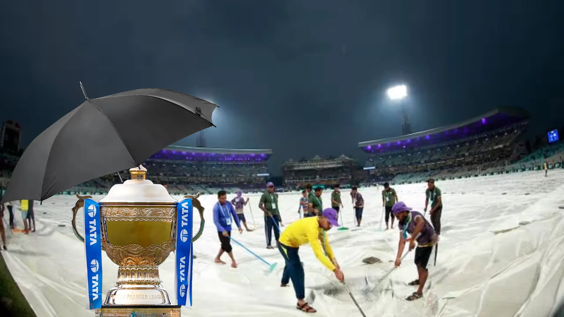 IPL 2025 Opener in Doubt! Will KKR vs RCB Survive the Storm? | Live Streaming, Head-to-Head Stats & More