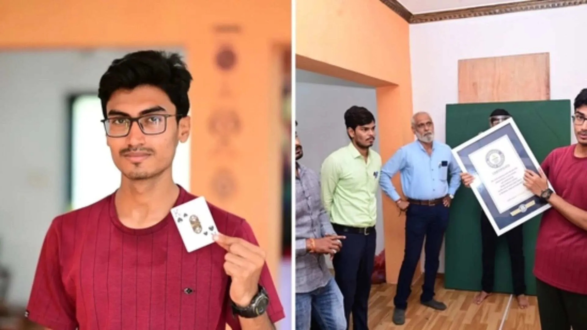 Indian Magician Sets 6th Guinness World Record with Watermelons and Cards | WATCH