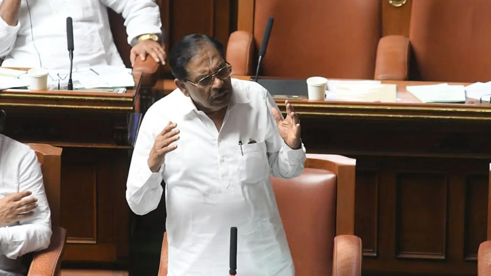 Karnataka Assembly Uproar Over Alleged ‘Honeytrap’ Scandal; Papers Torn, CDs Waved