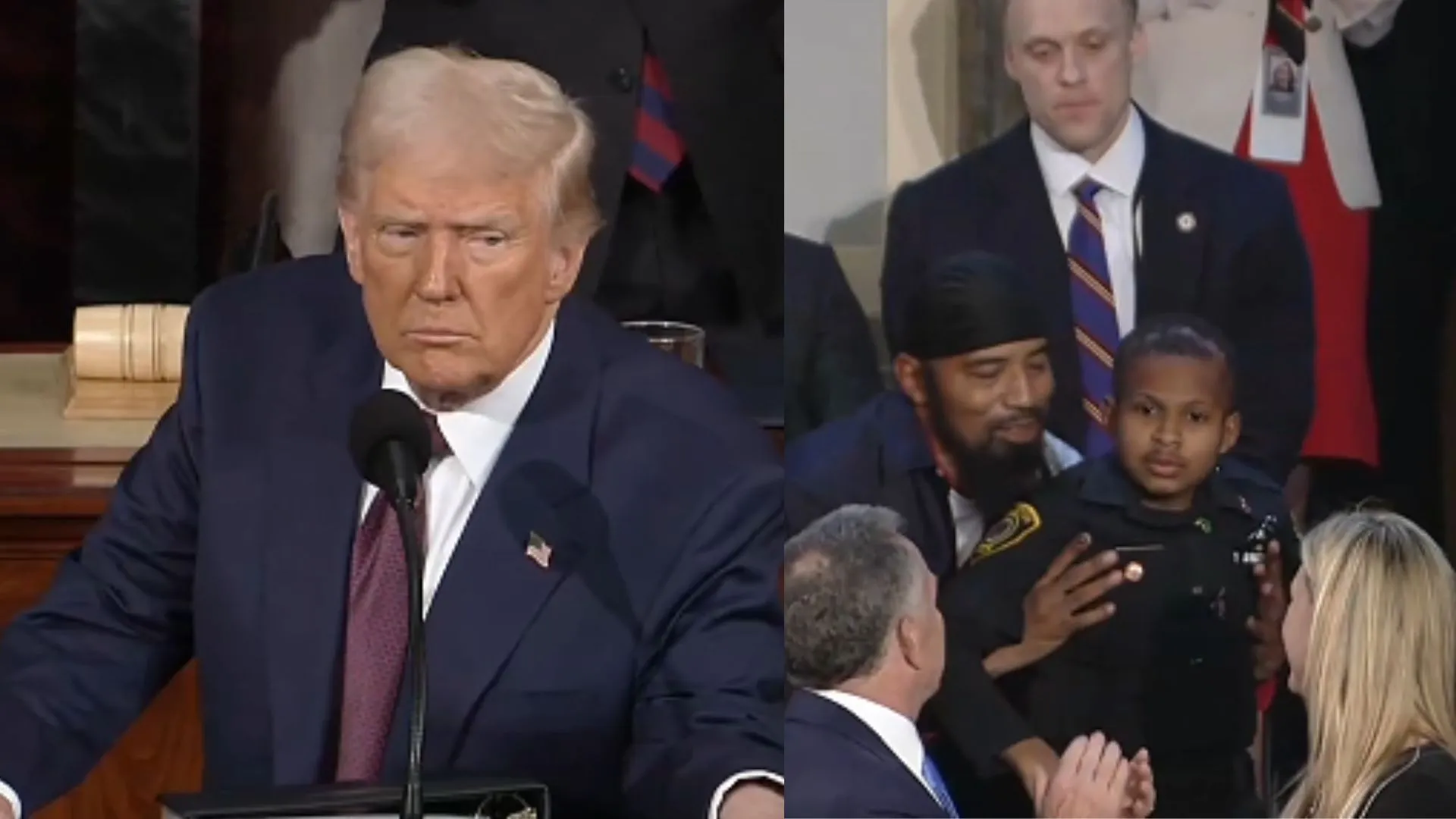 Trump Honors 13-Year-Old Cancer Survivor DJ Daniel as Secret Service Agent in Emotional Moment | Watch