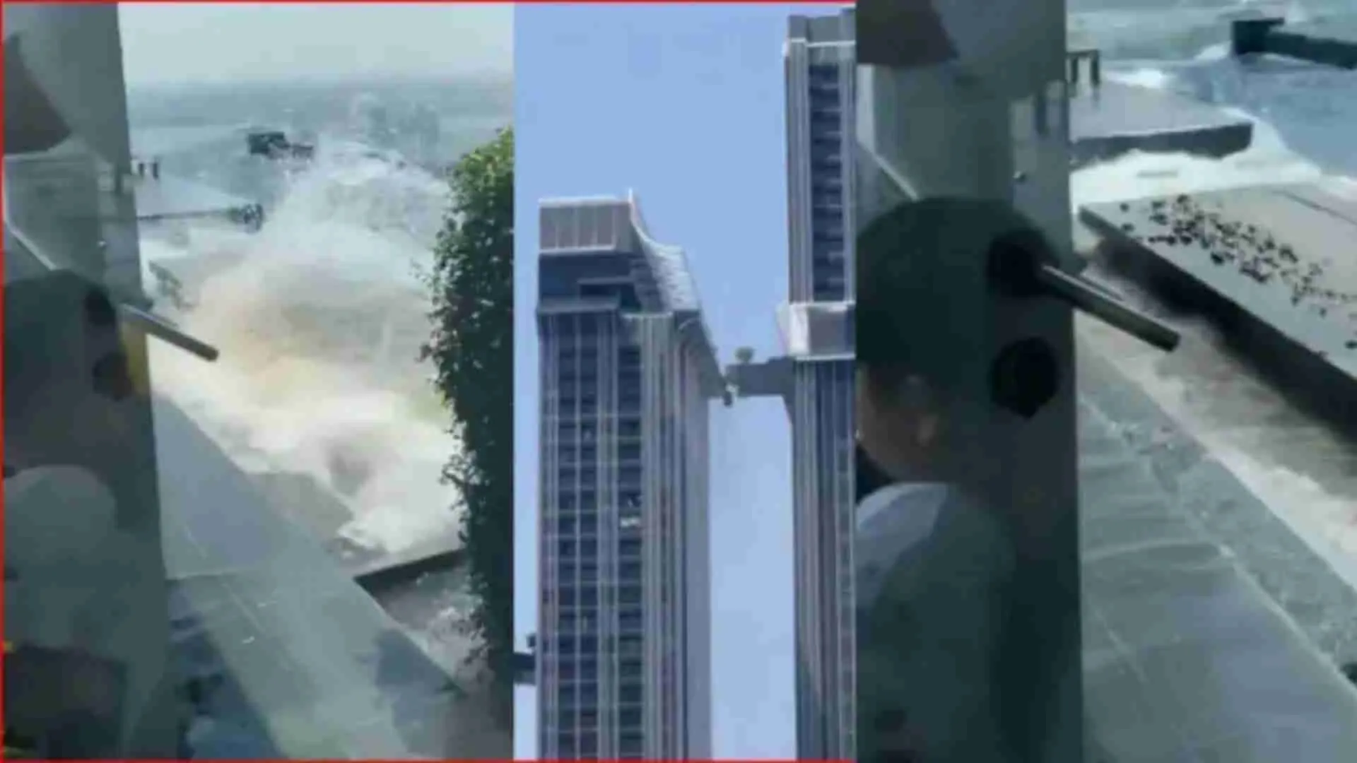 Korean Family Trapped On 31st Floor As Bangkok Skyscraper Shakes During Earthquake | WATCH