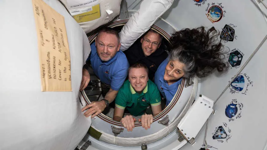 NASA Schedules March 18 Return for Astronauts Stuck on ISS