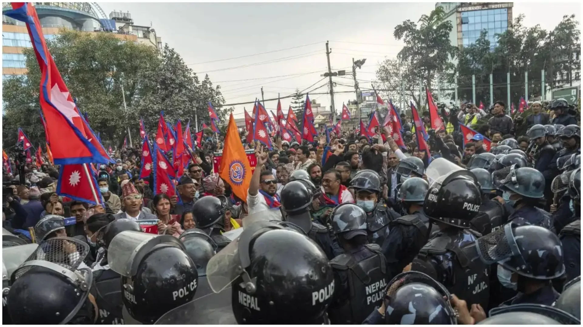 Chaos In Kathmandu: Pro-Monarchy Mob Attacks Media Tower, Sparks Press Freedom Fears