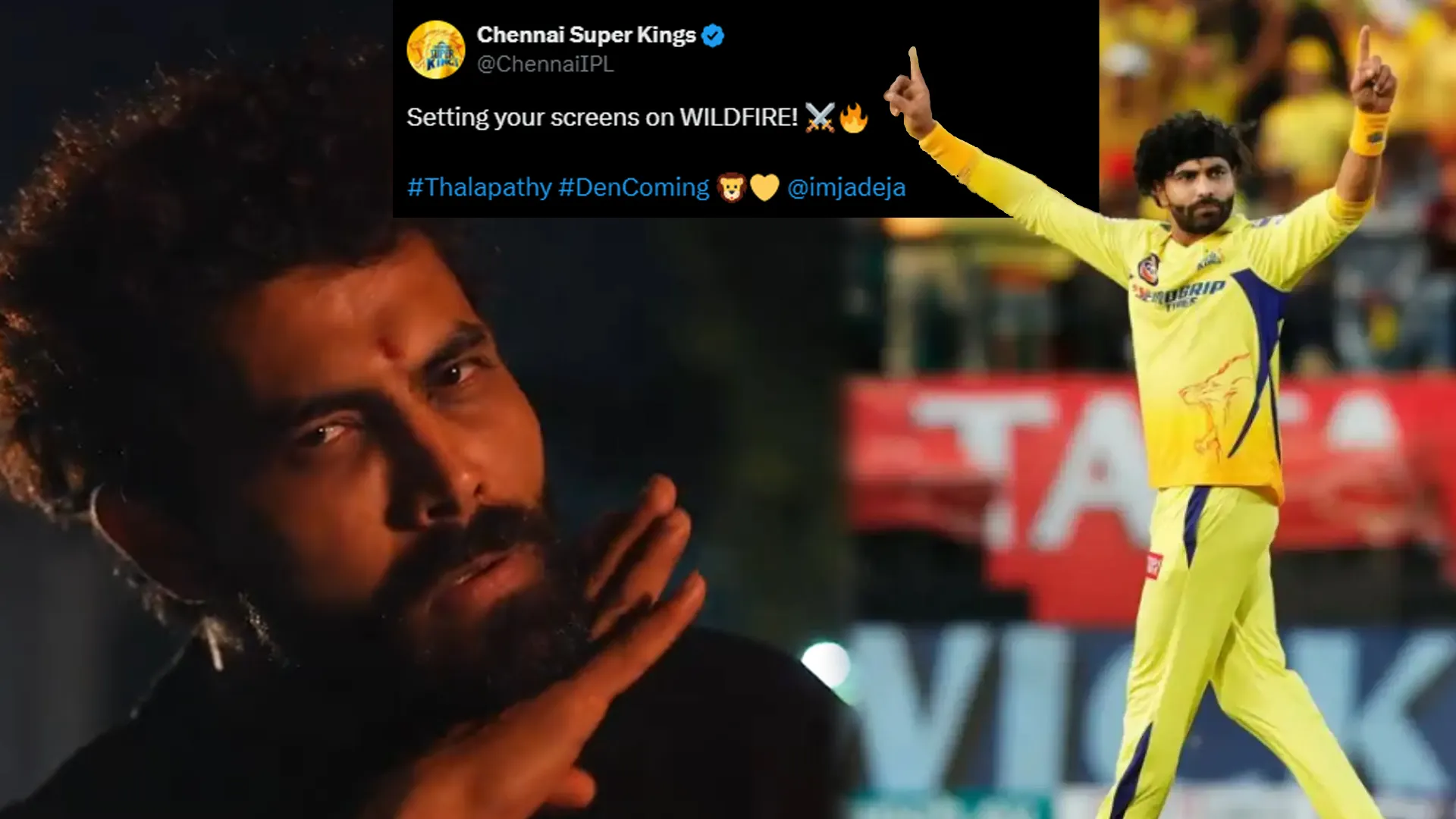 Once Banned, Now a Star: Ravindra Jadeja Joins CSK in Iconic ‘Pushpa’ Style
