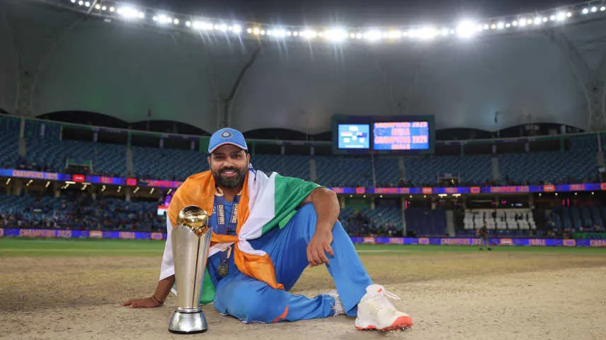 Rohit Sharma Joins Elite Captains’ Club After Stunning Final Performance